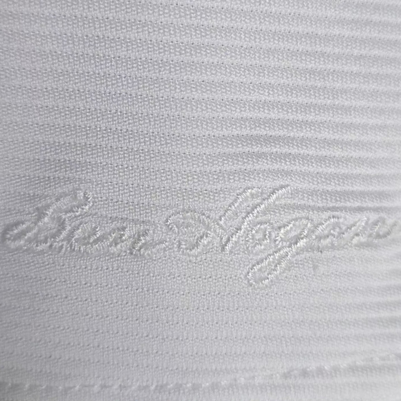 Ben Hogan Performance White Polo Shirt, Golf Athletic Short Sleeve, Size Small - Picture 4 of 4